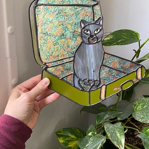 Michelle C Custom - Suitcase Cat