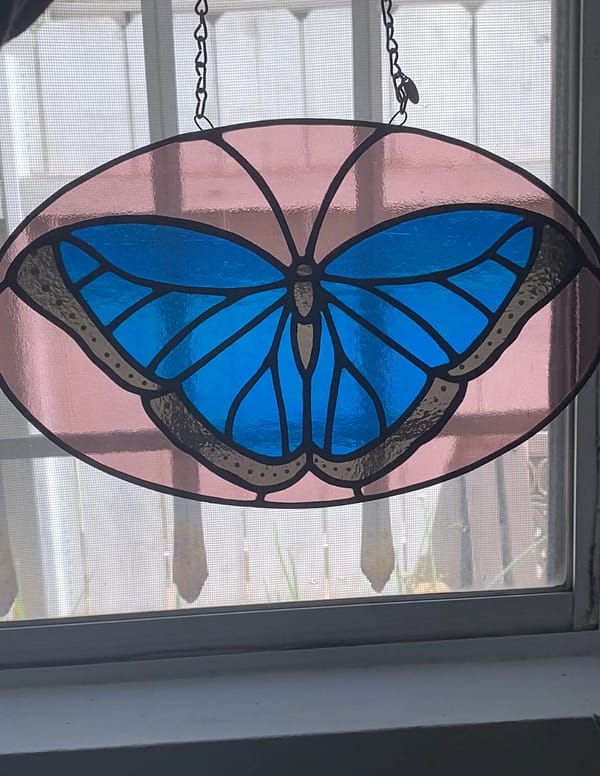 Blue Morpho (light purple) - Image 2