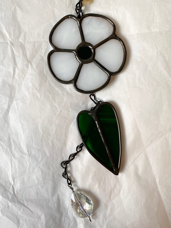 Mini flower chain - white - Image 2