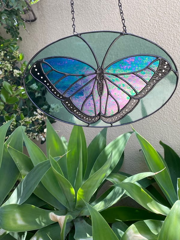 Blue Morpho (teal)