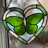 Moth heart panel - Mint Melody - Image 5