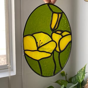 Poppy Panel - yellow