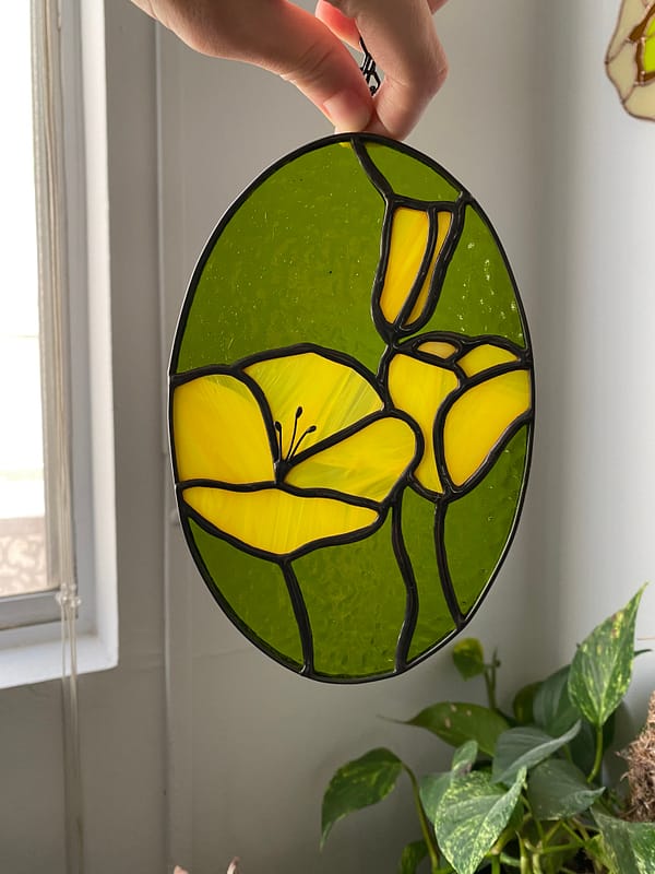 Poppy Panel - yellow