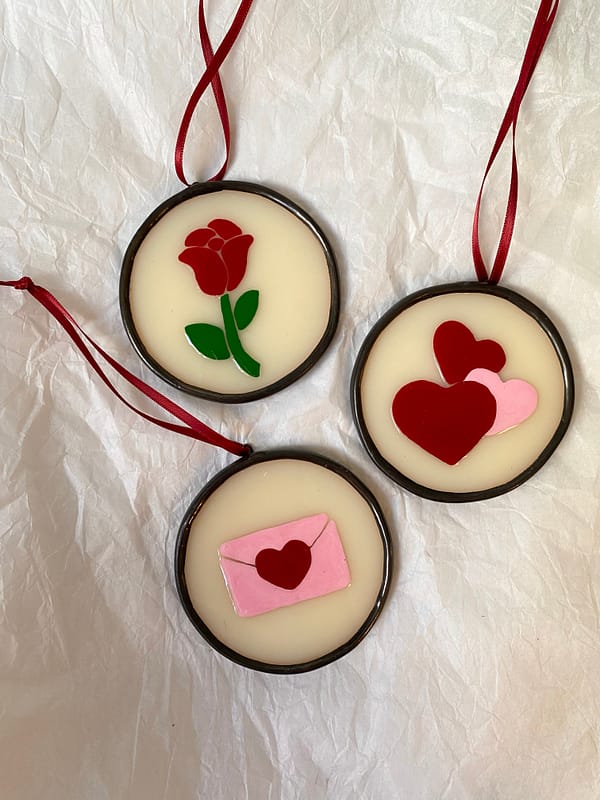 Valentine's cookies (set of 3)